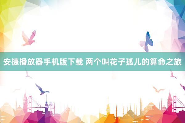 安捷播放器手机版下载 两个叫花子孤儿的算命之旅